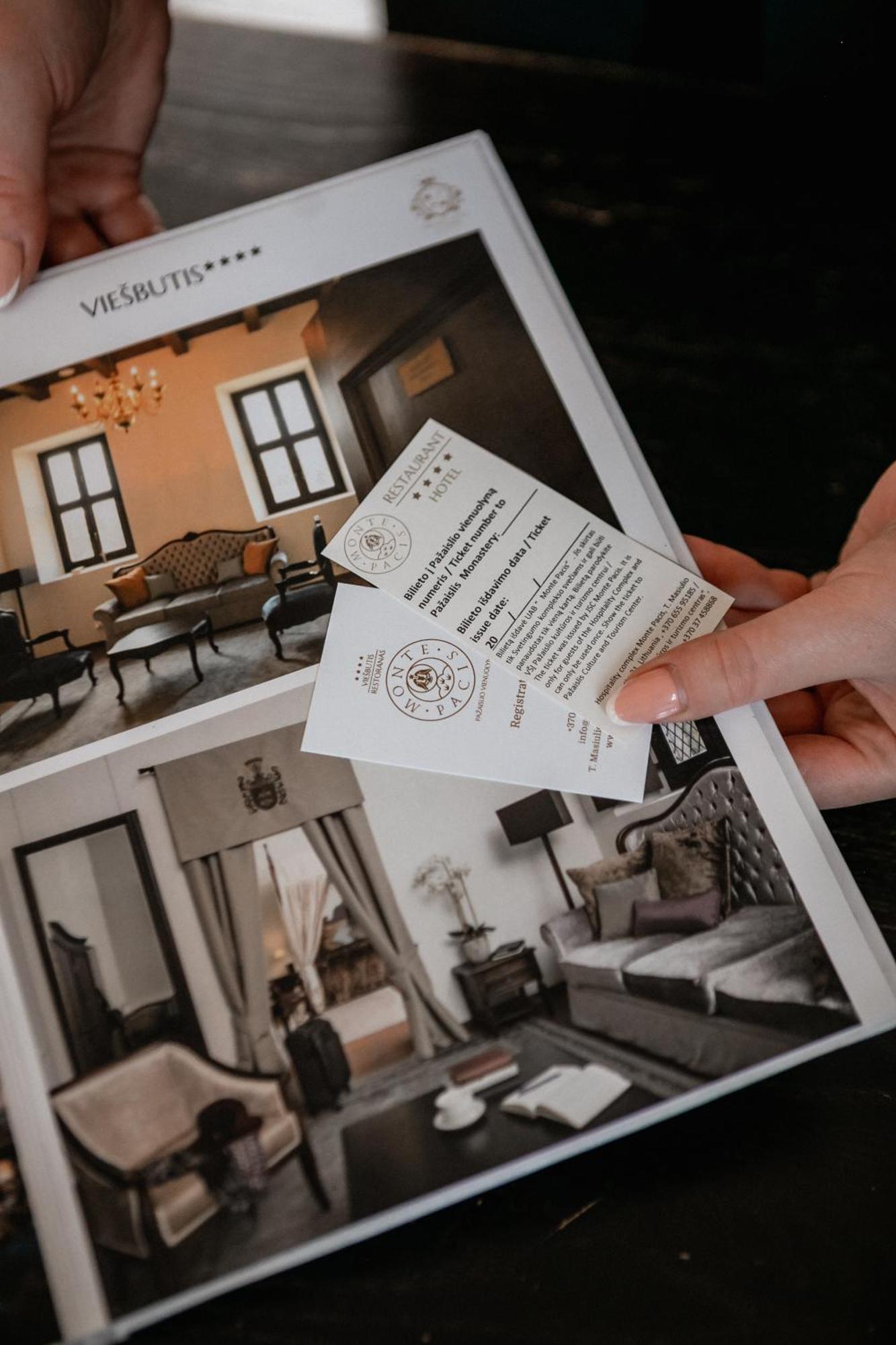 Monte Pacis In Pazaislis Hotel Каунас Екстериор снимка